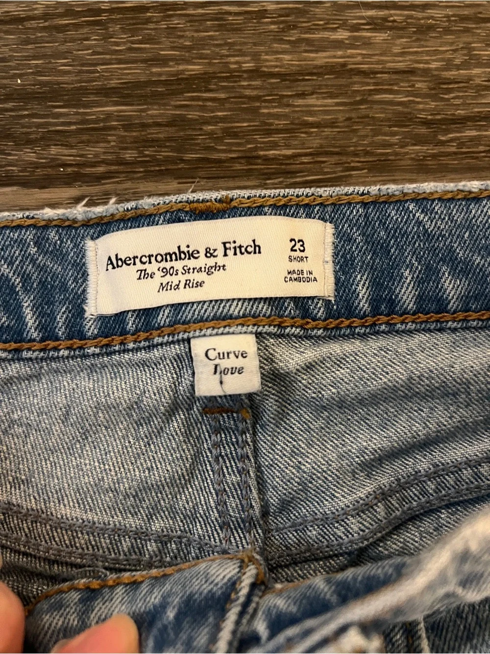 Curve Love Abercrombie & Fitch 90s Straight Leg Jeans